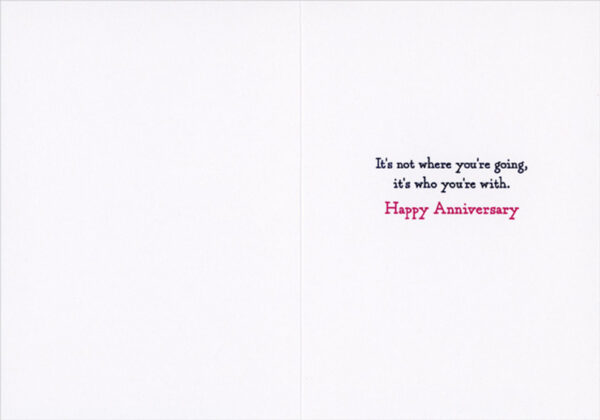 GOLDEN DOGS ON BEACH ANNIVERSARY CARD - Image 2