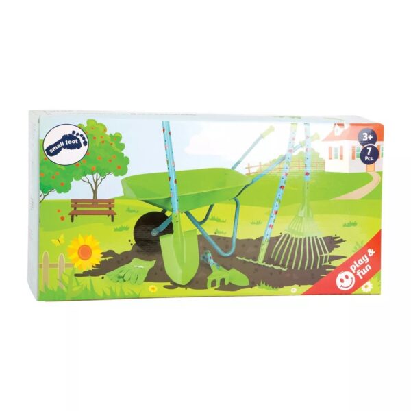 GARDENING TOOLSET W/WHEELBARROW - Image 3