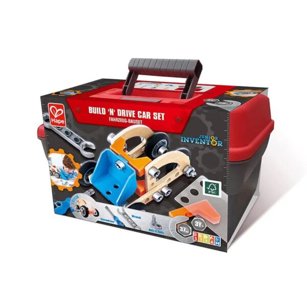 BUILD 'N' DRIVE CAR SET-JUNIOR INVENTOR - Image 4