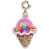 CHARM IT! GOLD ICE CREAM CONE SHAKER
