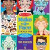 CRAZY CHARACTERS MAKE-A-FACE STICKER PAD