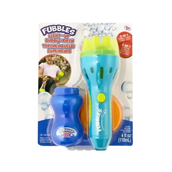 FUBBLES LIGHT-UP BUBBLE TORCH
