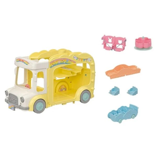 CALICO CRITTERS RAINBOW FUN NURSERY BUS - Image 4