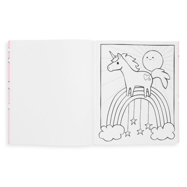 COLOR-IN' BOOK ENCHANTING UNICORNS - Image 2