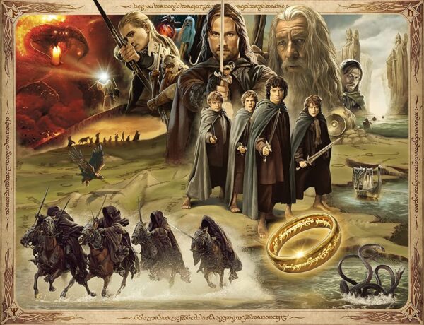 THE FELLOWSHIP OF THE RING 2000PC - Image 2
