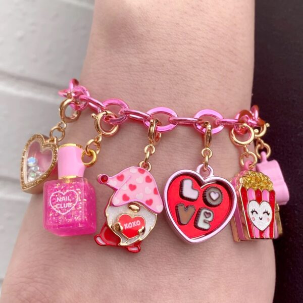 CHARM IT! GOLD BOX OF CHOCOLATES CHARM - Image 2