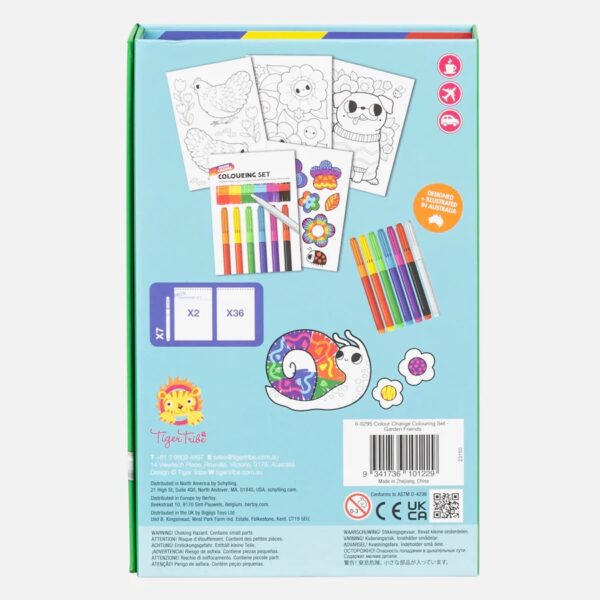 COLOUR CHANGE COLOURING SET-GARDEN FRIENDS - Image 4