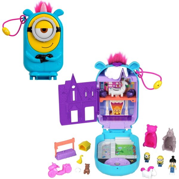 POLLY POCKET ILLUMINATION PRESENTS MINIONS