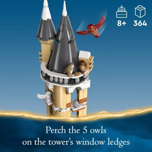HOGWARTS CASTLE OWLERY-HARRY POTTER WIZARDING WORLD - Image 3