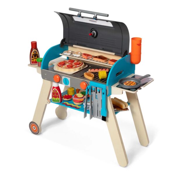 DELUXE GRILL & PIZZA OVEN PLAY SET