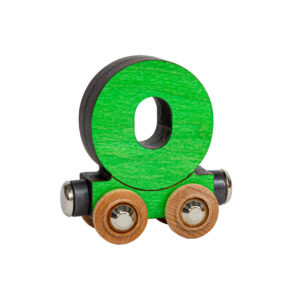 WOODEN ALPHABET TRAIN-LETTER O