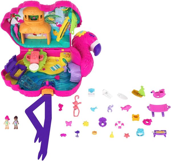 POLLY POCKET FLAMINGO PARTY (ORIGINAL) - Image 2
