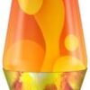 14.5" LAVA LAMP ERUPTING CRATER YEL/RED