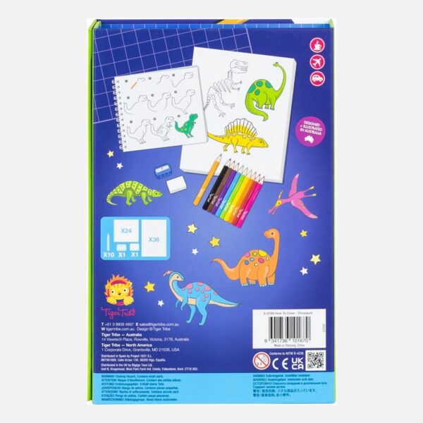 HOW TO DRAW DINOSAURS BY TIGER TRIBE - Image 3