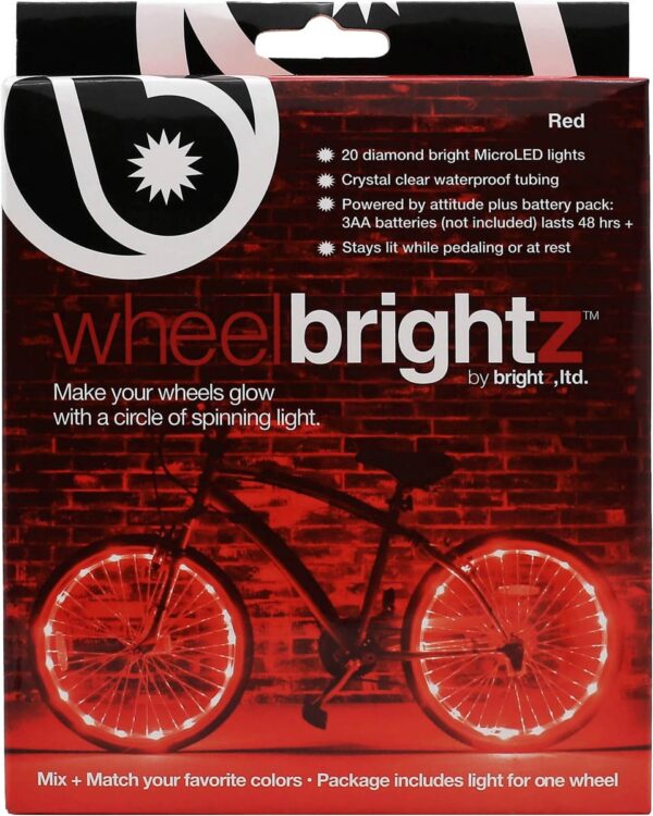 RED WHEEL BRIGHTZ BIKE LIGHTS