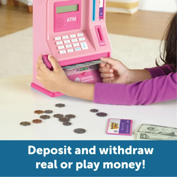 TEACHING ATM BANK-PINK - Image 2