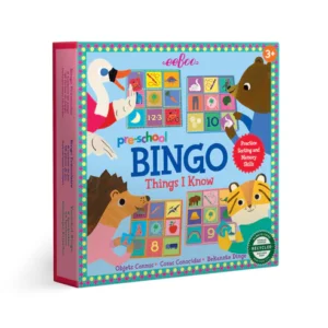 PRE-SCHOOL BINGO THINGS I KNOW