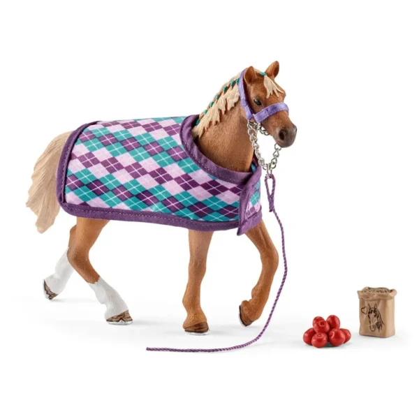 ENGLISH THOROUGHBRED W/ BLANKET - HORSE