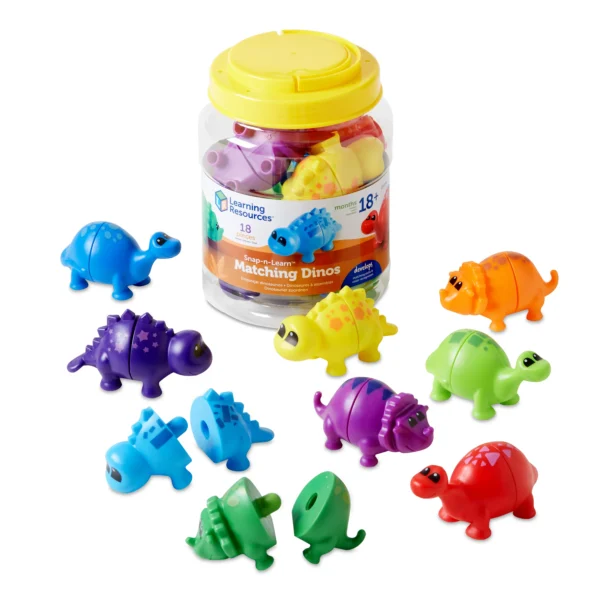 SNAP-N-LEARN MATCHING DINOS