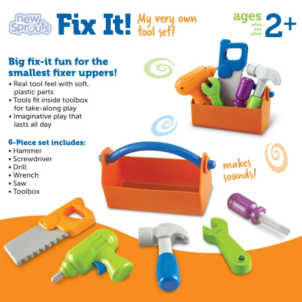 NEW SPROUTS FIX IT! TOOL SET - Image 3