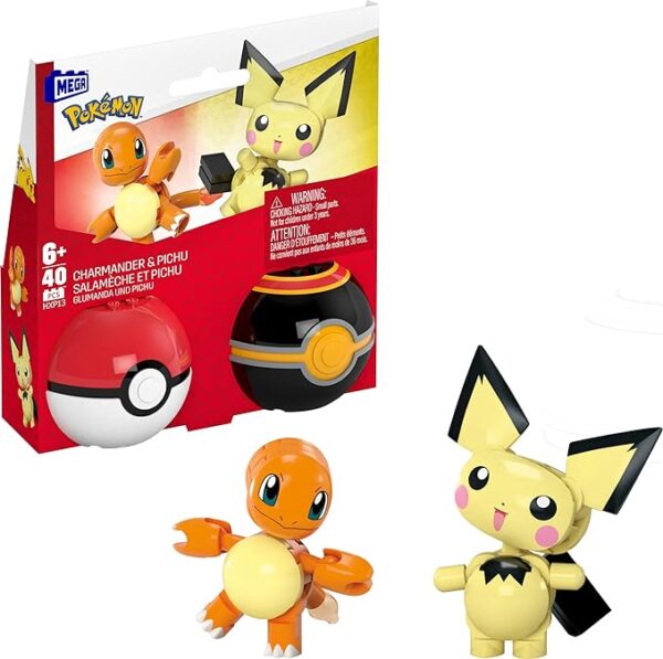 MEGA POKEMON CHARMANDER & PICHU