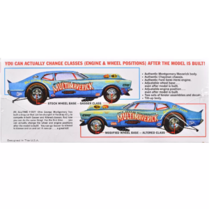 1/25 MONTGOMERY'S MULTI-MAVERICK GASSER FUNNY CAR