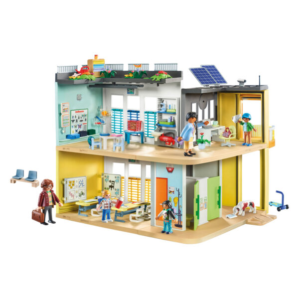 LARGE SCHOOL-CITY LIFE