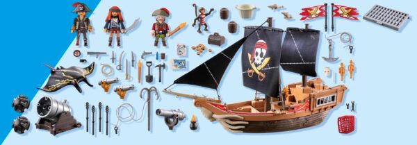 LARGE PIRATE SHIP-PIRATES