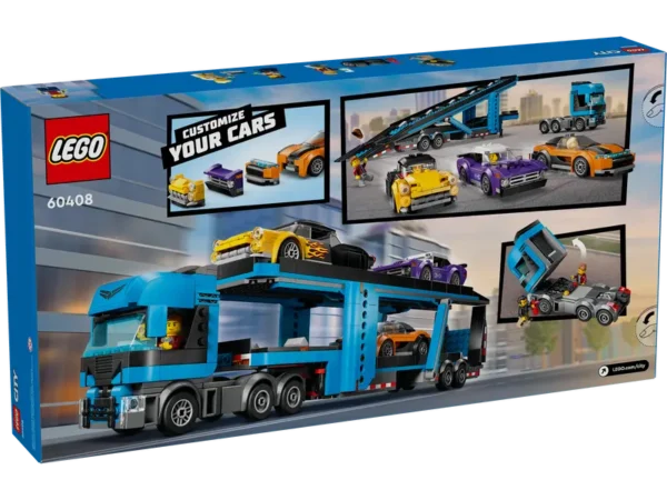 CAR TRANSPORTER TRUCK WITH SPORTS CARS - Image 2