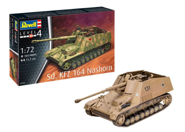 1/72 SDKFZ 164 NASHORN TANK