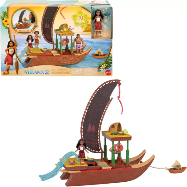 MOANA'S ADVENTURE CANOE-DISNEY MOANA 2
