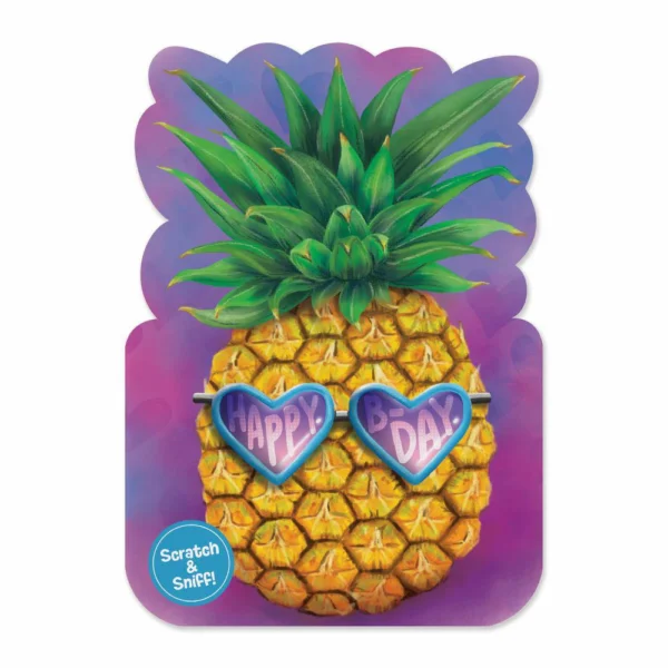 PINEAPPLE SCRATCH/SNIFF BDAY