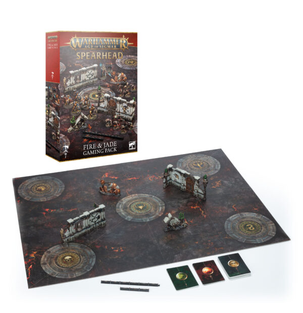 FIRE & JADE GAMING PACK-AGE OF SIGMAR