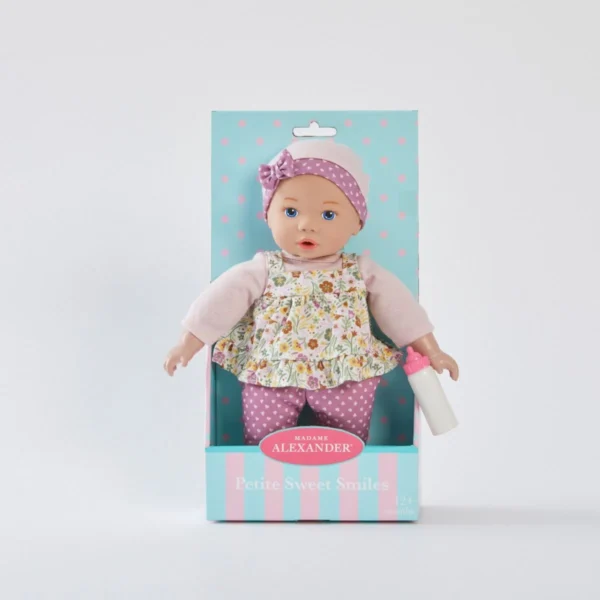 FANCY FLORAL PETITE SWEET SMILES 10" DOLL - Image 4