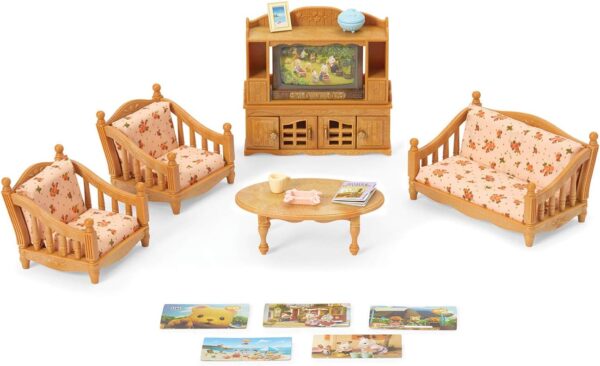 CALICO CRITTERS COMFY LIVING ROOM SET