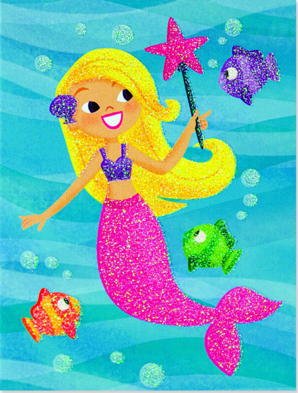 MERMAID GLITTER GIFT ENCLOSURE