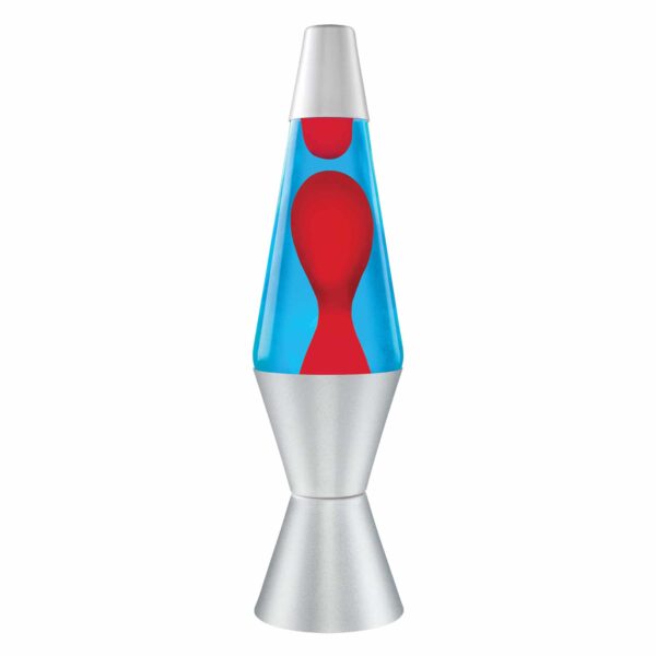 14.5" LAVA LAMP-RED & BLUE