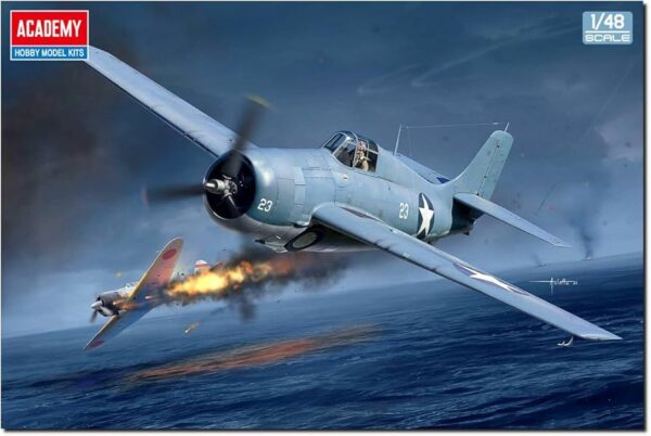 1/48 F4F-4 WILDCAT USN FIGHTER BATTLE OF MIDWAY