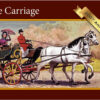 1/48 LAFAYETTE CARRIAGE W/3 FIGURES, HORSES & BASE