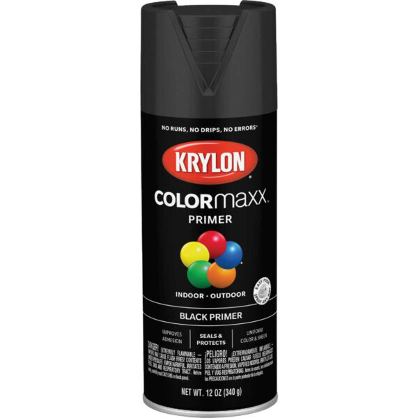 12OZ. ALL PURPOSE BLACK PRIMER