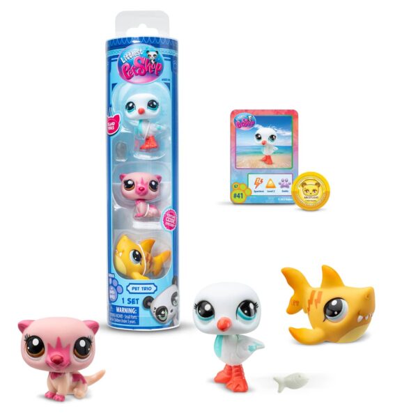 LITTLEST PET SHOP TRIO IN TUBE-SERIES 1 - Image 2