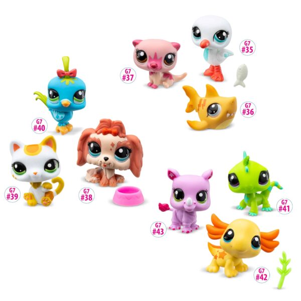 LITTLEST PET SHOP TRIO IN TUBE-SERIES 1