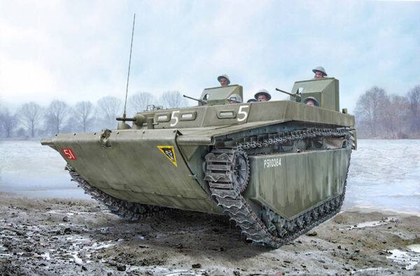 1/35 LVT4 WATER BUFFALO (ETO) AMPHIBIOUS VEHICLE