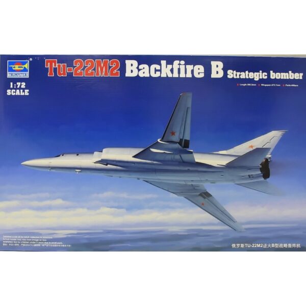 1/72 TU22M2 BACKFIRE-B STRATEGIC BOMBER