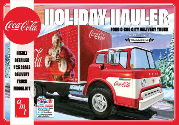 1/25 HOLIDAY COCA-COLA FORD C600 CITY DELIVERY TRUCK