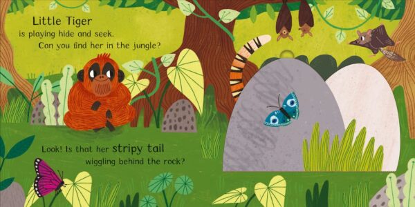 WHERE IS LITTLE TIGER? A LIFT-THE-FLAP - Image 2