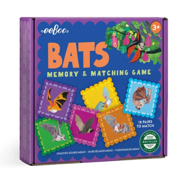 BATS MEMORY & MATCHING GAME