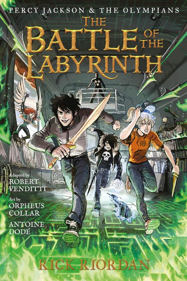 THE BATTLE OF THE LABYRINTH GRAPHIC NOVEL