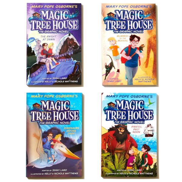 MAGIC TREE HOUSE THE GRAPHIC NOVEL STARTER SET(1-4) - Image 2
