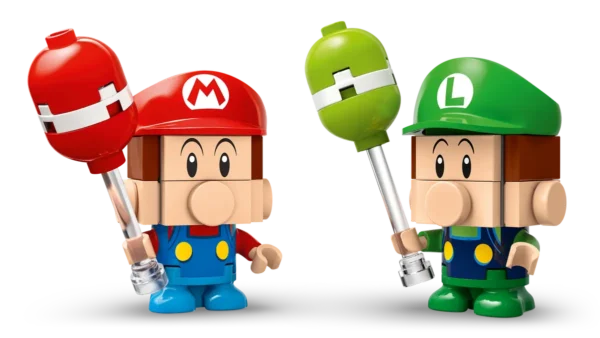 BABY MARIO VS. BABY LUIGI-SUPER MARIO - Image 2